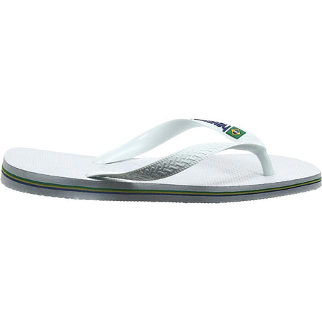Infradito HAVAIANAS Unisex BRASIL LOGO Bianco