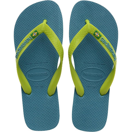 Infradito HAVAIANAS Unisex BRASIL LOGO Blu