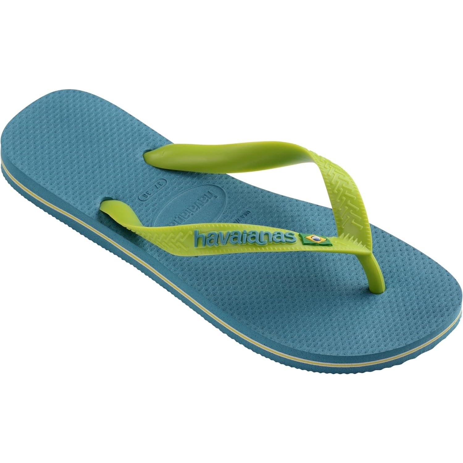 Infradito HAVAIANAS Unisex BRASIL LOGO Blu