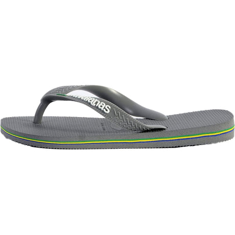 Infradito HAVAIANAS Unisex BRASIL LOGO Grigio