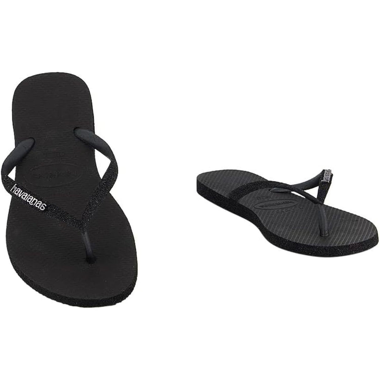 Infradito HAVAIANAS Donna SLIM SPARKLE II Nero