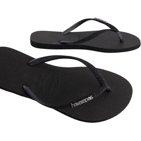 Infradito HAVAIANAS Donna SLIM SPARKLE II Nero