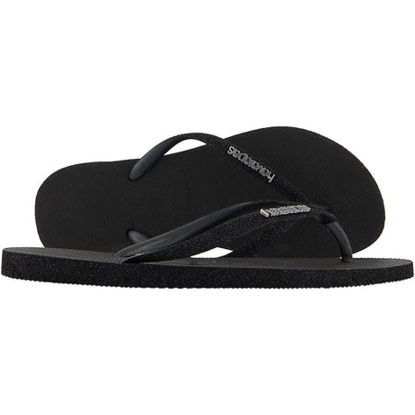 Infradito HAVAIANAS Donna SLIM SPARKLE II Nero