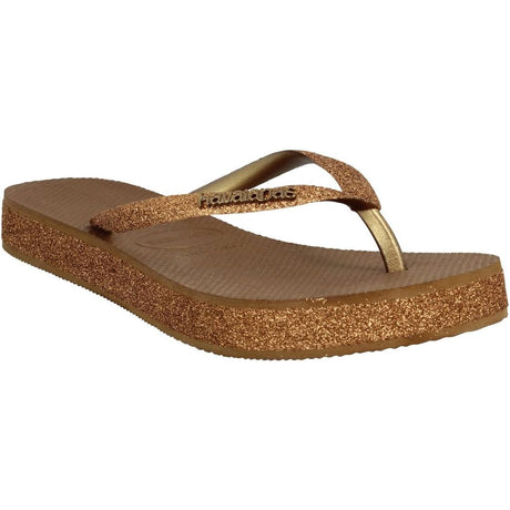 Infradito HAVAIANAS Donna SLIM FLATFORM Oro