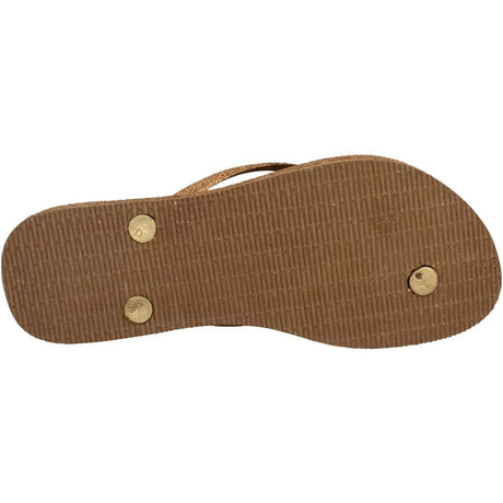 Infradito HAVAIANAS Donna SLIM FLATFORM Oro