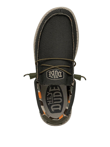 Scarpe In Tela Heydude Uomo Wally Sox Verde Hey Dude  Angolo dello Sport