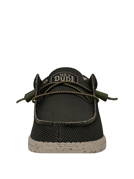 Scarpe In Tela Heydude Uomo Wally Sox Verde Hey Dude  Angolo dello Sport