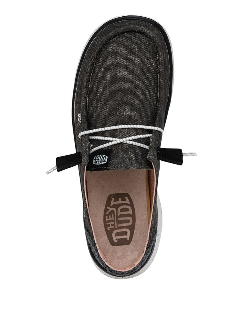 Scarpe In Tela Heydude Donna Wendy Peak Chambray Nero Hey Dude  Angolo dello Sport