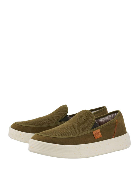 Scarpe In Tela Heydude Uomo Sunapee M Coastline Verde Hey Dude  Angolo dello Sport