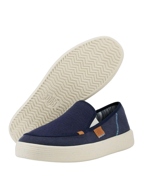 Scarpe In Tela Heydude Uomo Sunapee M Coastline Navy Hey Dude  Angolo dello Sport