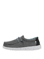 Scarpe In Tela Heydude Jr Bambino Wally Grigio Hey Dude  Angolo dello Sport