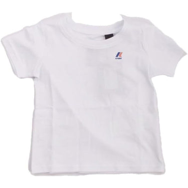 T-shirt K-WAY Bambino P. LE VRAI 3.0 EDOUARD Bianco