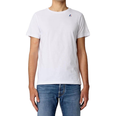 T-shirt K-WAY Uomo LE VRAI EDOUARD Bianco