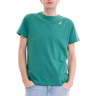 T-shirt K-WAY Uomo LE VRAI EDOUARD Verde