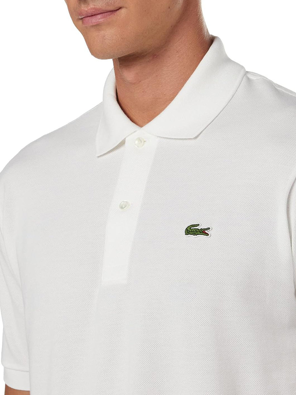 Polo Lacoste Uomo Bianco Lacoste  Angolo dello Sport