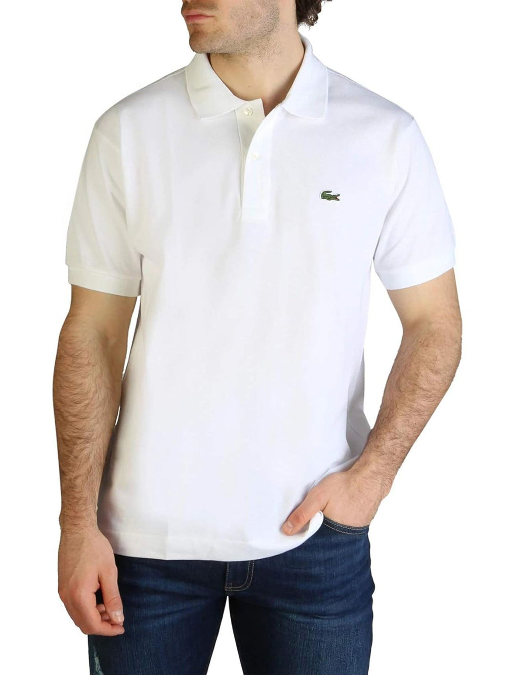 Polo Lacoste Uomo Verde Lacoste  Angolo dello Sport
