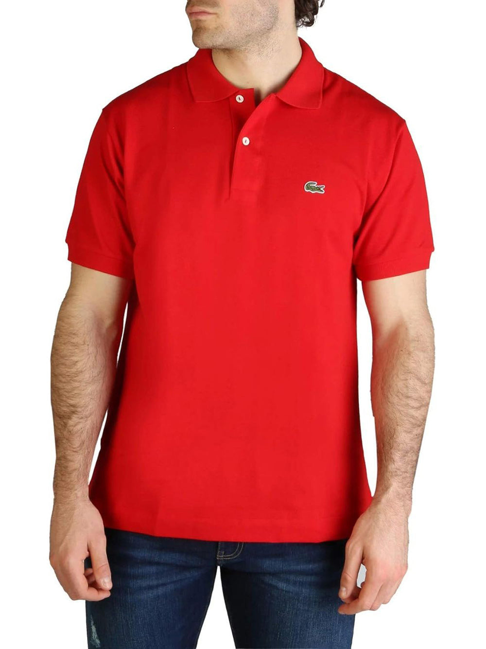 Polo Lacoste Uomo Verde Lacoste  Angolo dello Sport