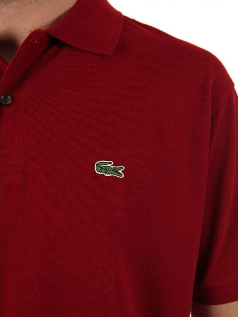 Polo Lacoste Uomo Bordeaux Lacoste  Angolo dello Sport