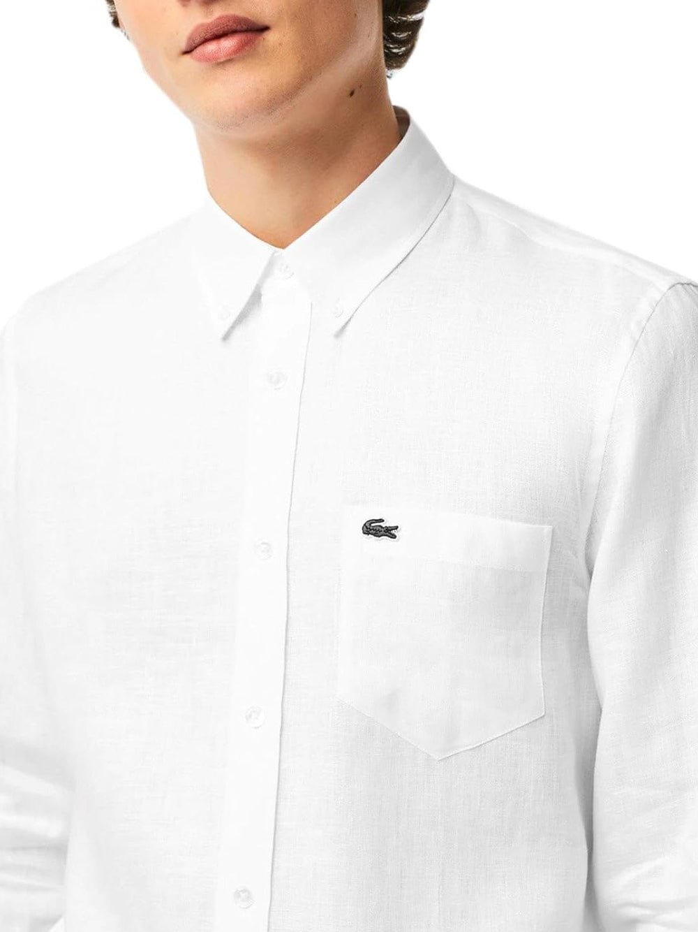 Camicia Lacoste Uomo Bianco