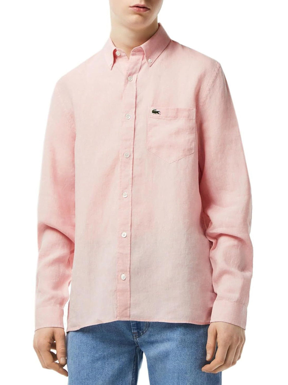 Camicia Lacoste Uomo Rosa