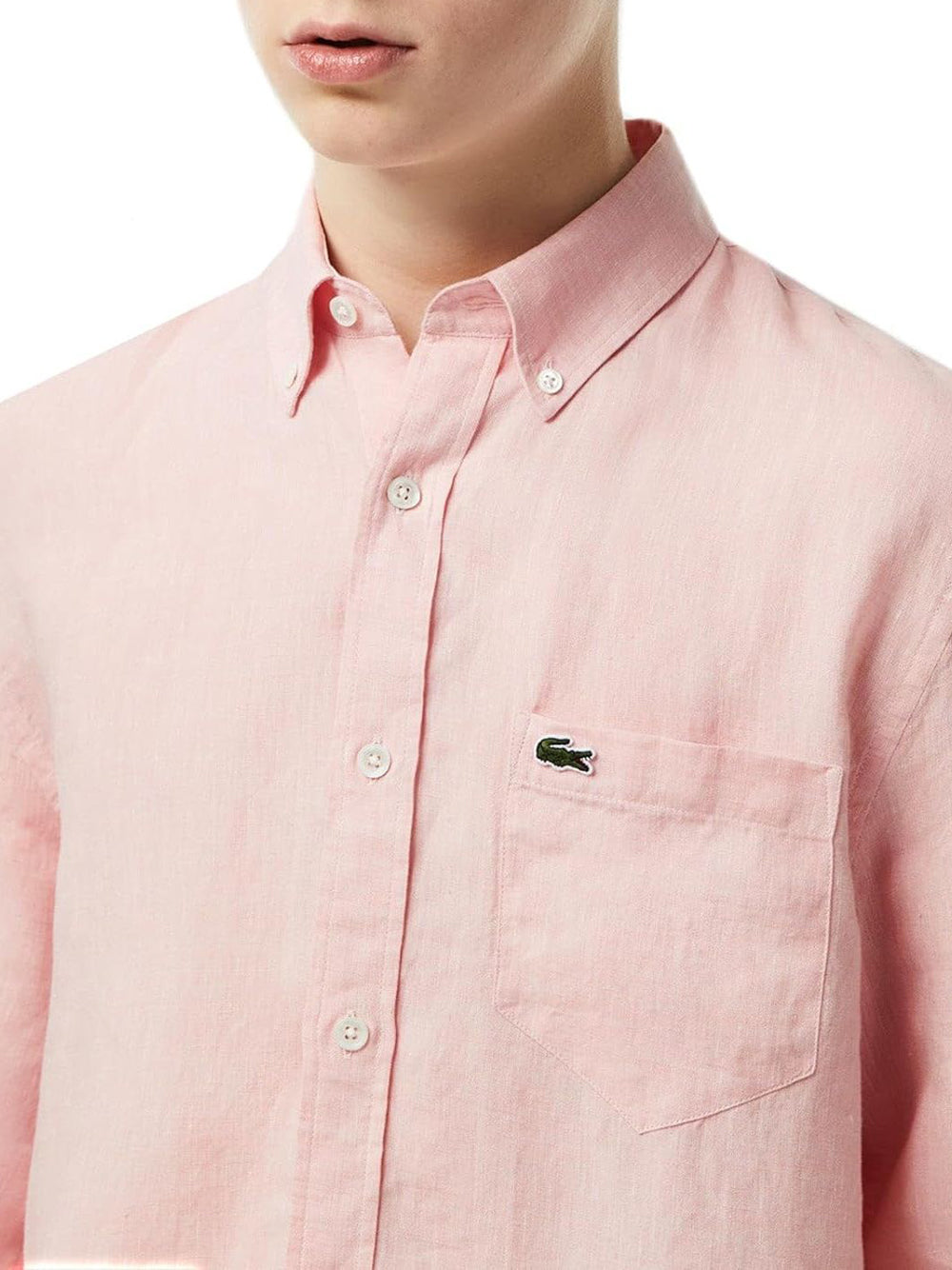 Camicia Lacoste Uomo Rosa Lacoste  Angolo dello Sport