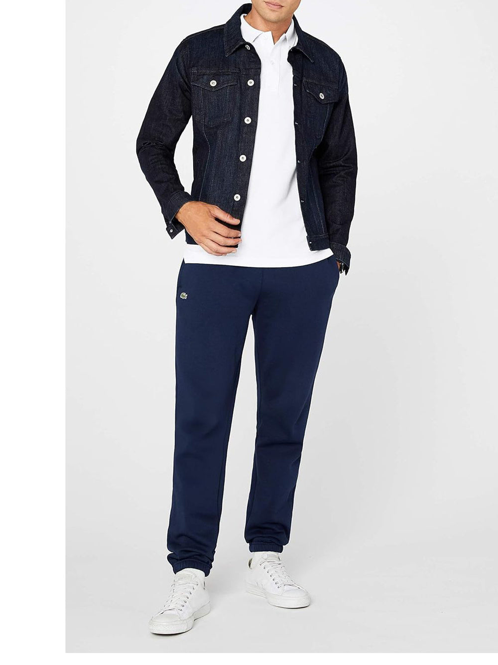 Polo Lacoste Uomo Bianco