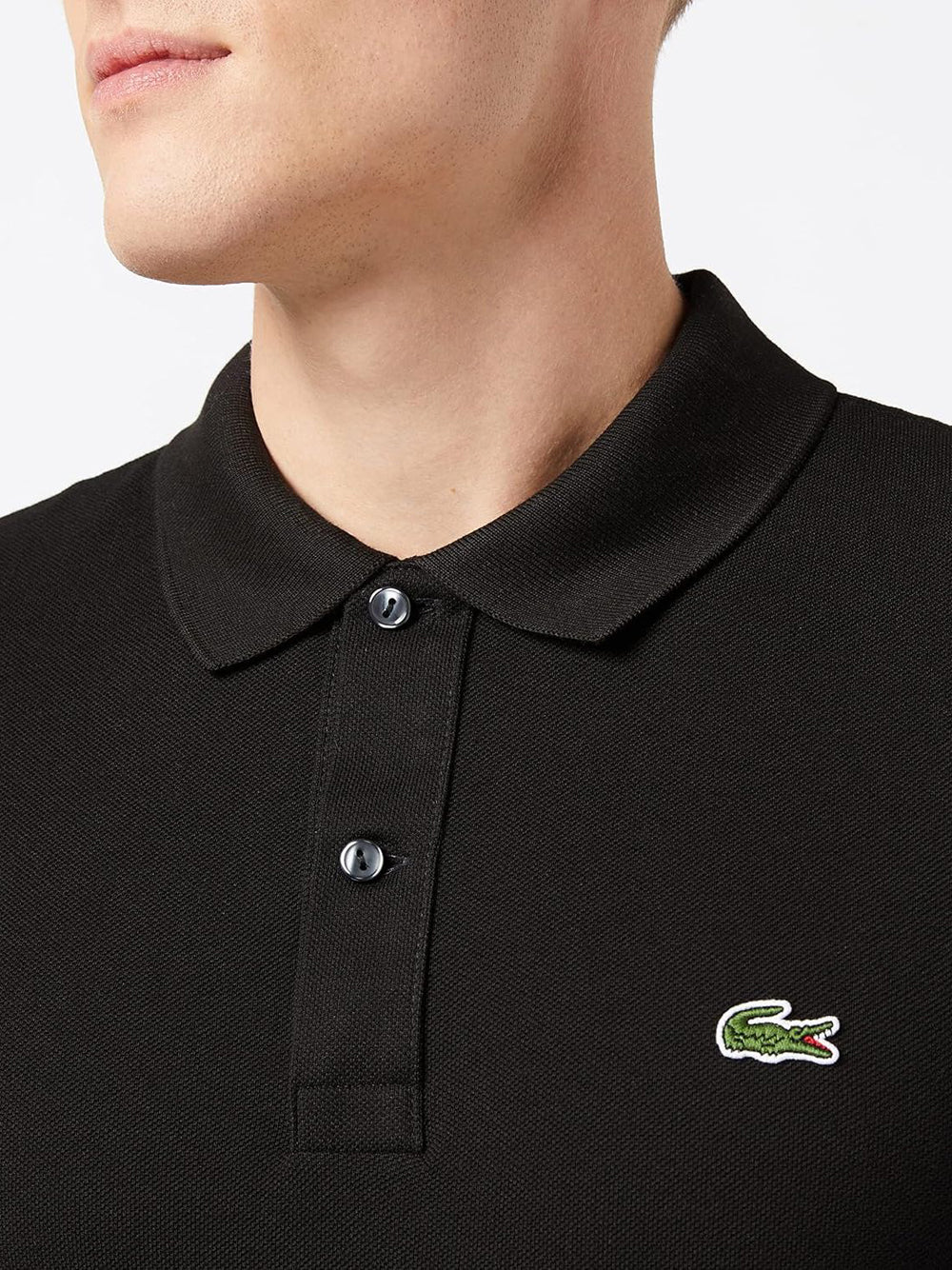 Polo Lacoste Uomo Nero Lacoste  Angolo dello Sport