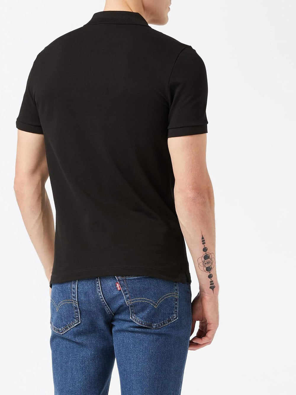 Polo Lacoste Uomo Nero Lacoste  Angolo dello Sport