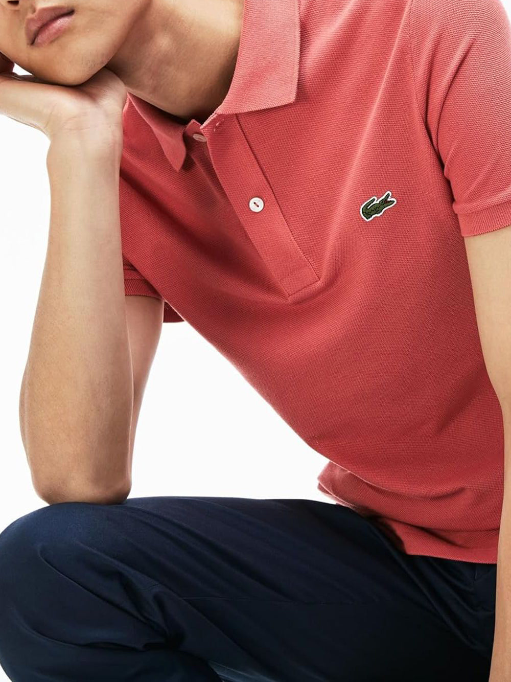 Polo Lacoste Uomo Rosa