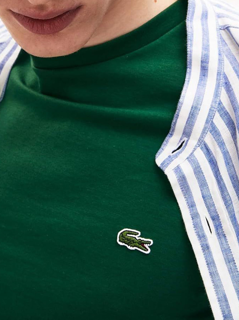 T-Shirt Lacoste Uomo Verde