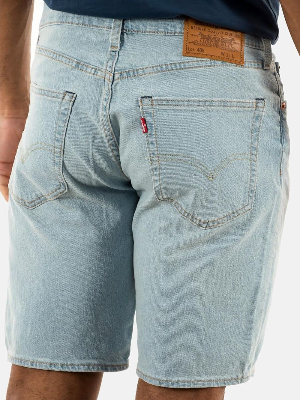 Bermuda Levis Uomo 405 Standard Denim
