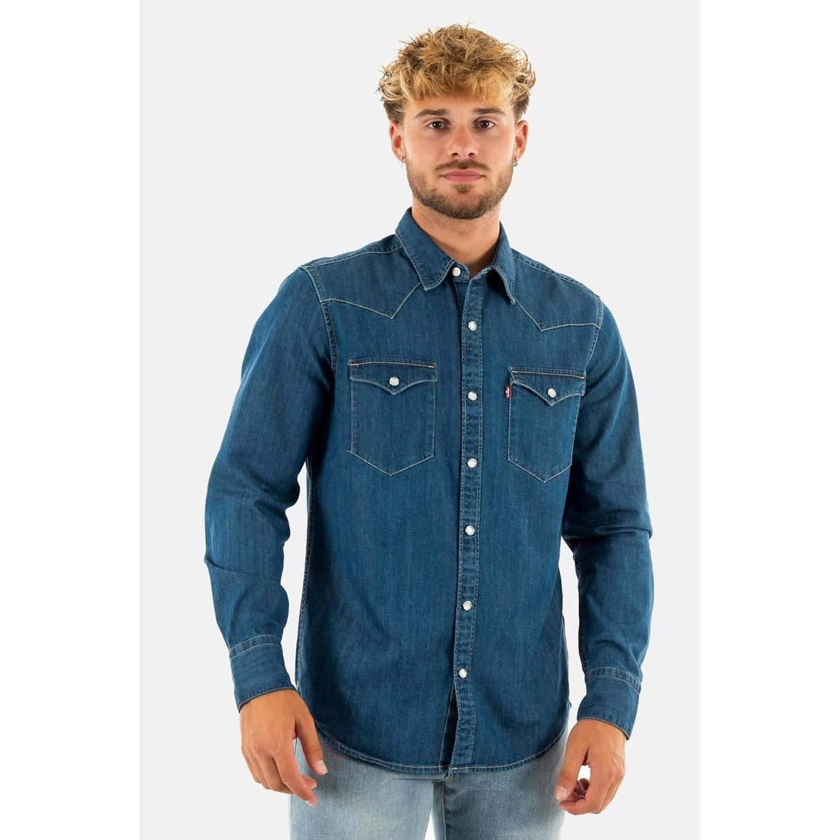 Camicia LEVIS Uomo BARSTOW WESTERN Denim