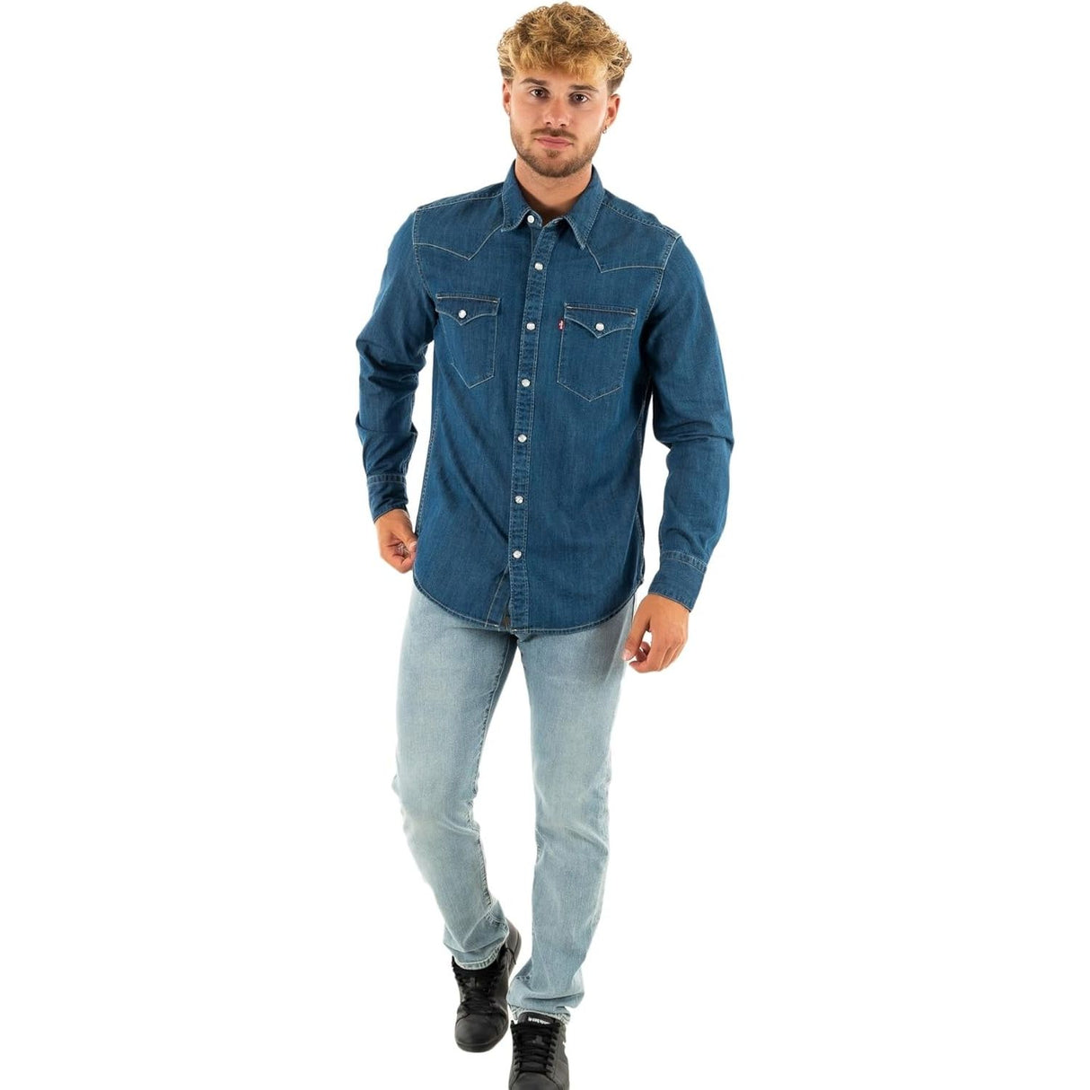 Camicia LEVIS Uomo BARSTOW WESTERN Denim