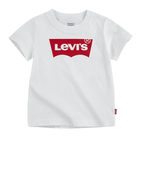 T-Shirt Levis Bambino Nos Batwing Bianco Levi's  Angolo dello Sport