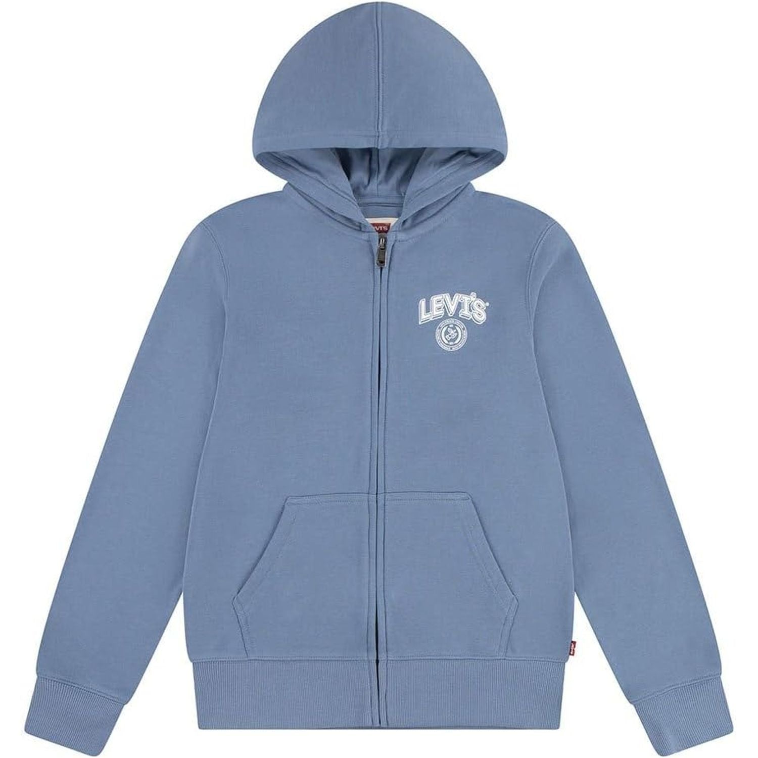 Felpa LEVIS Bambino SOLID FULL ZIP Blu