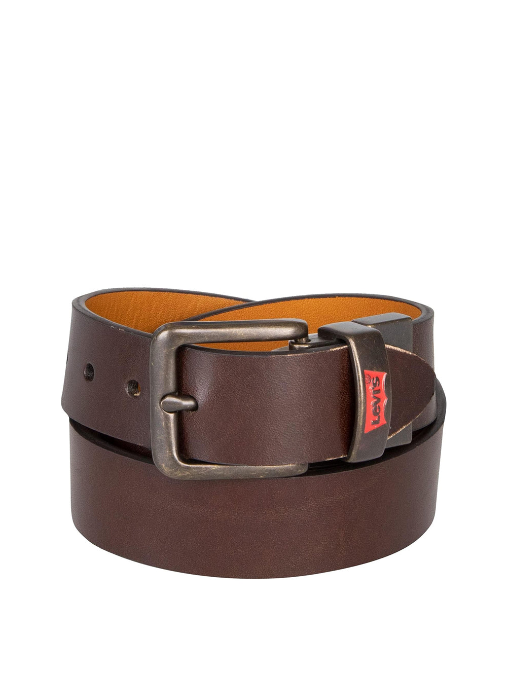 Cinta Levis Bambino Nos Lan Reversible Marrone