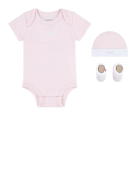 Completo Levis Bambino Lhn Understated Batwing 3pc Se Rosa Levi's  Angolo dello Sport
