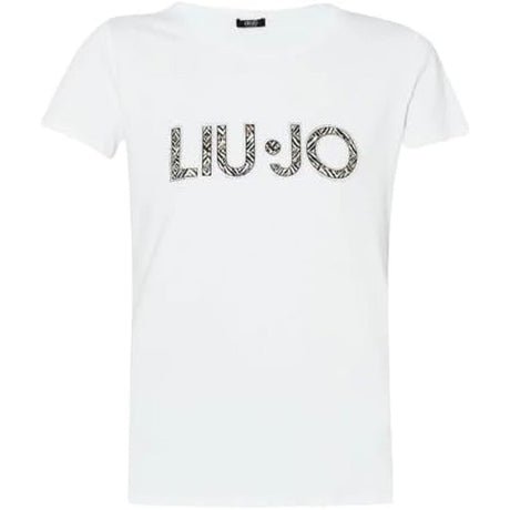 T-shirt LIU JO Donna BASICA M/C Bianco LIU JO  Angolo dello Sport