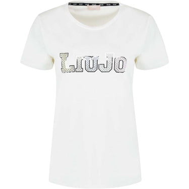 T-shirt LIU JO Donna ST P M/C Avorio