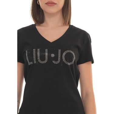 T-shirt LIU JO Donna MODA M/C Nero