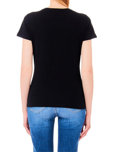 T-Shirt Liu Jo Donna Moda M/c Nero Liu Jo  Angolo dello Sport