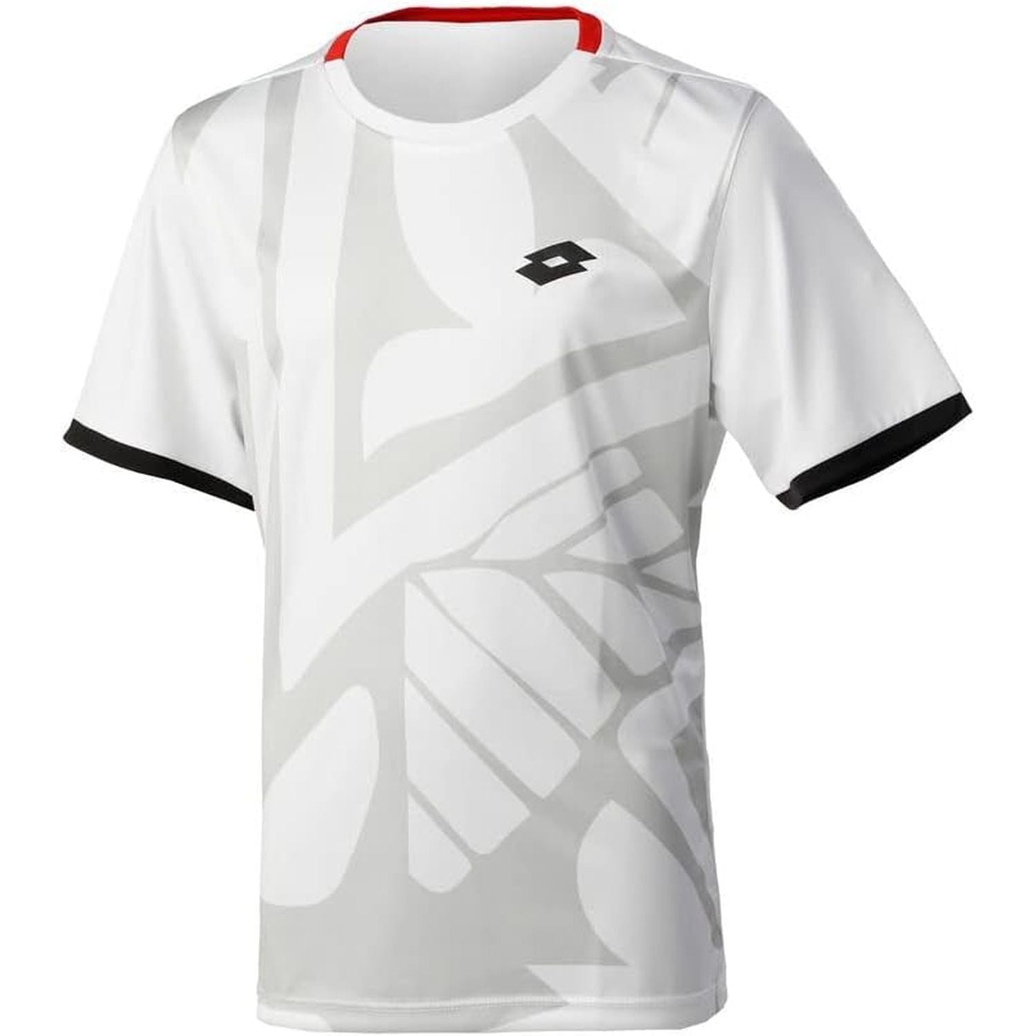 T-shirt Sportiva LOTTO Bambino top ten iii Bianco