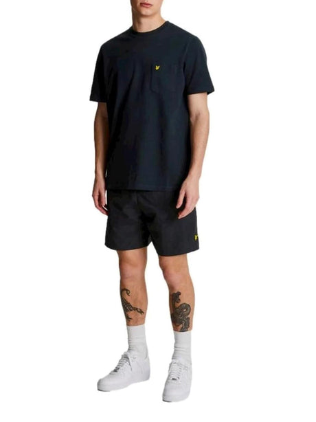 Costume Lyle & Scott Uomo Plain Blu Lyle & Scott  Angolo dello Sport