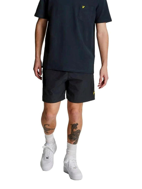 Costume Lyle & Scott Uomo Plain Blu Lyle & Scott  Angolo dello Sport