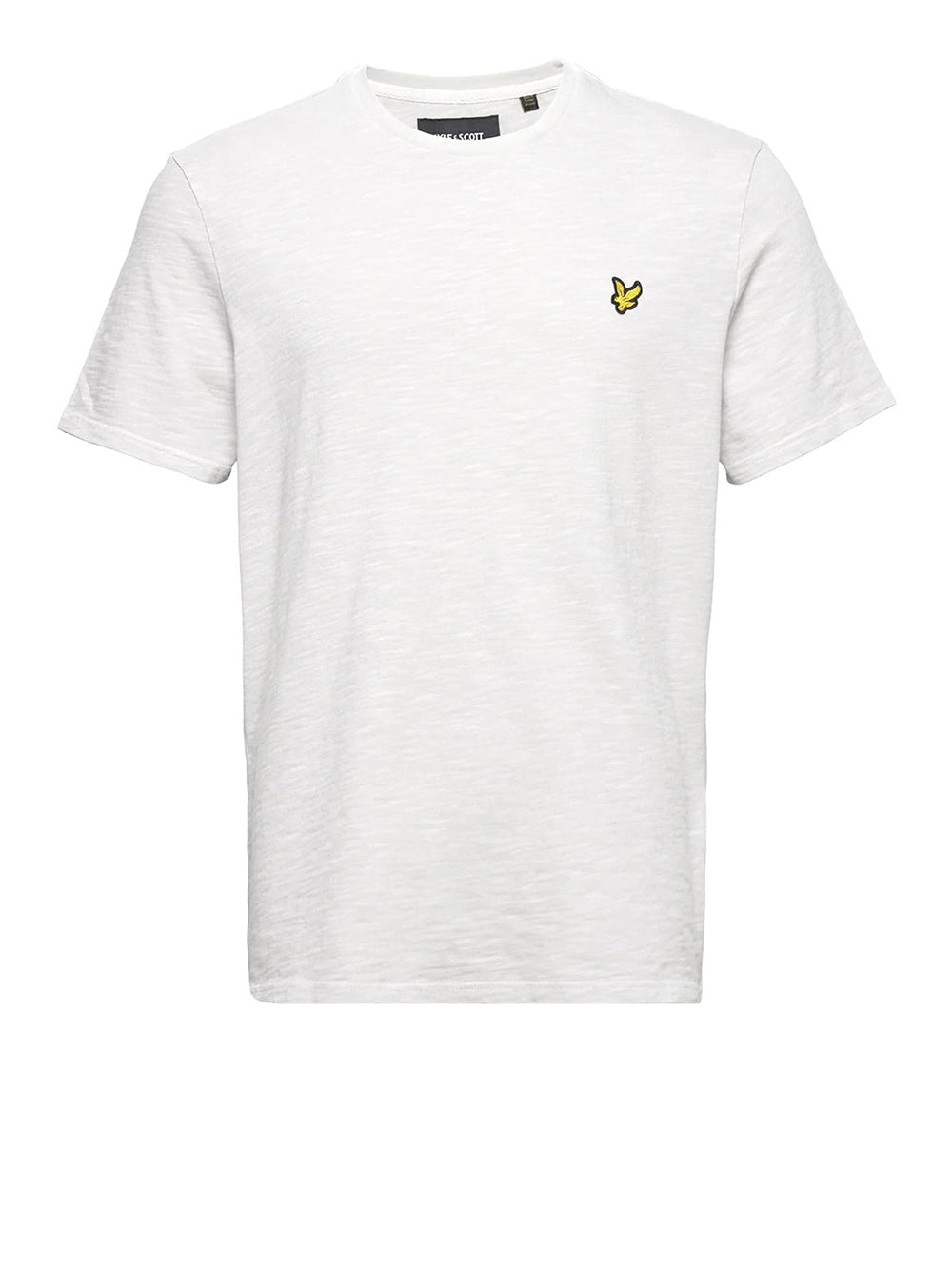 T-Shirt Lyle & Scott Uomo Slub Bianco