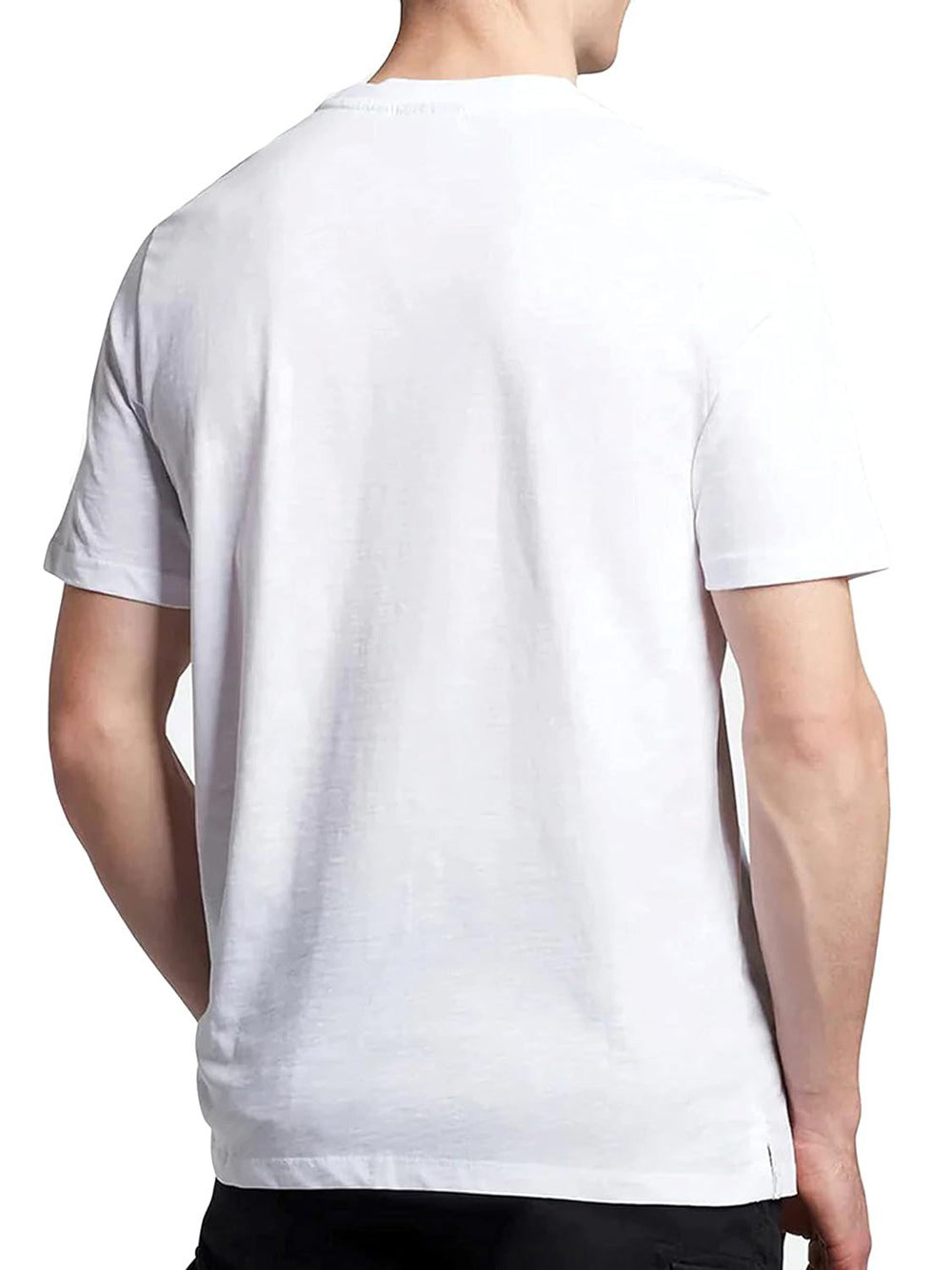 T-Shirt Lyle & Scott Uomo Slub Bianco