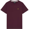 T-shirt LYLE & SCOTT Uomo SLUB Bordeaux