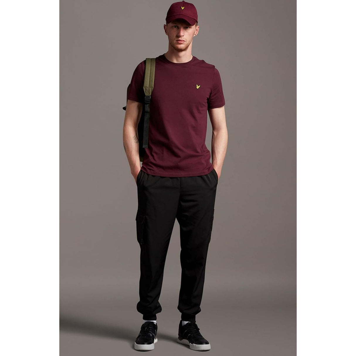 T-shirt LYLE & SCOTT Uomo PLAIN Bordeaux