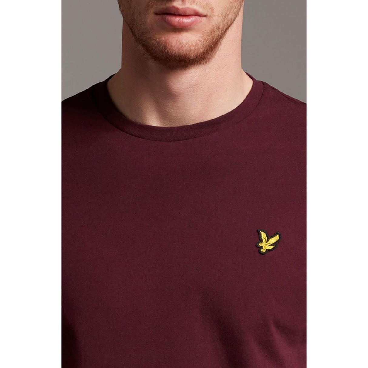 T-shirt LYLE & SCOTT Uomo PLAIN Bordeaux