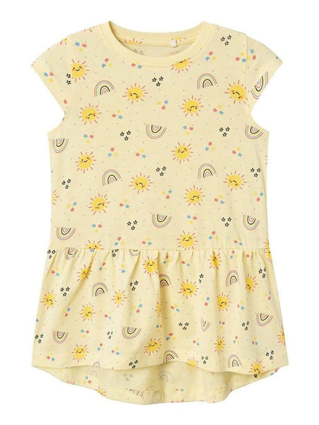 Vestito Name It Bambina Vigga Avorio Name It  Angolo dello Sport